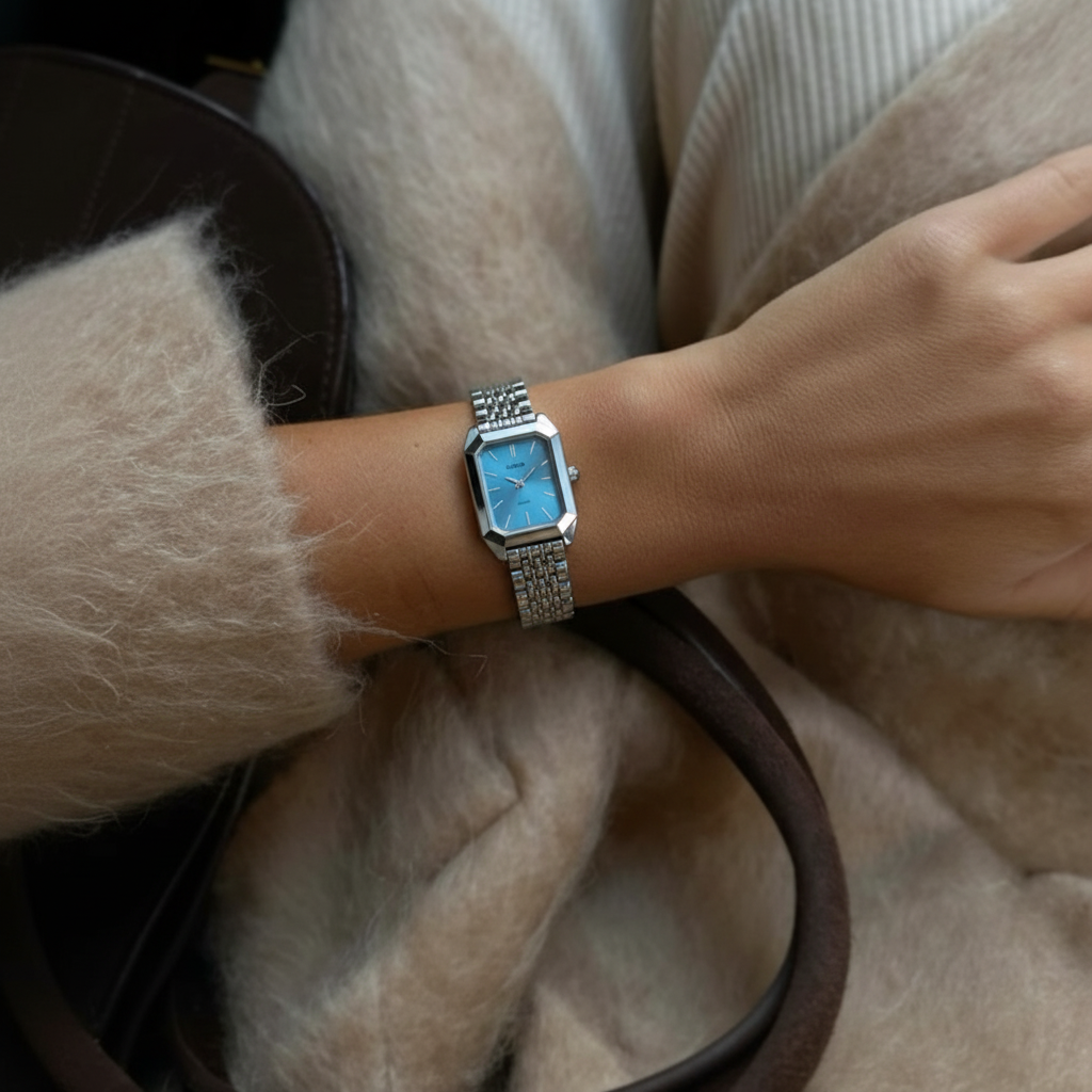 Premium Stainless Steel / Blue