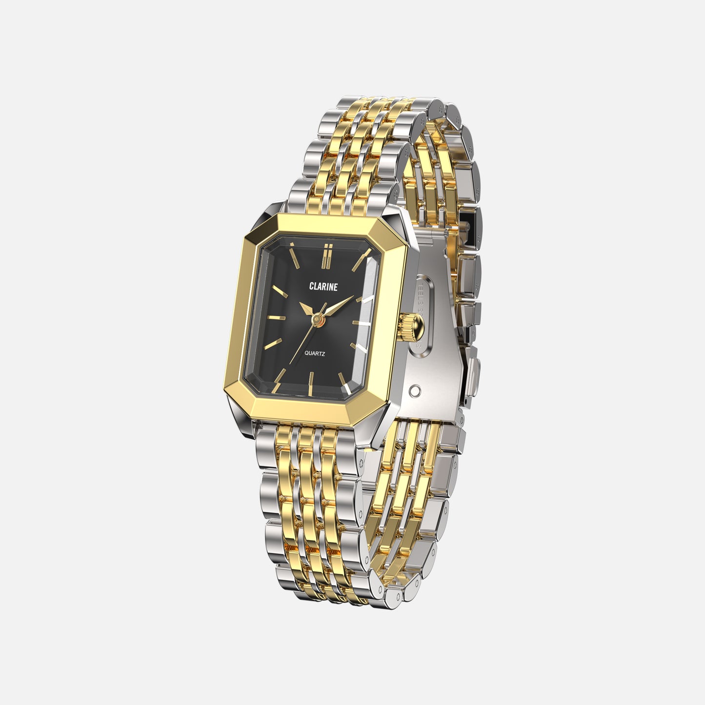 Premium Two Tone Stainless Steel / Black