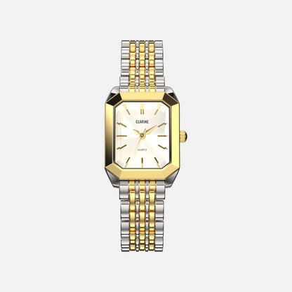 Premium Two Tone Stainless Steel / White