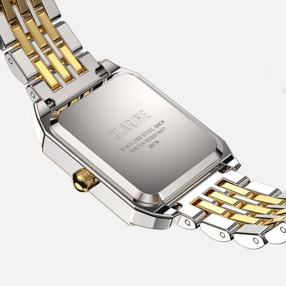 Premium Two Tone Stainless Steel / White