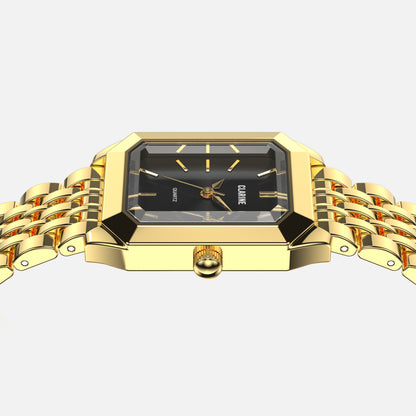 Premium 14k Gold Stainless Steel / Black