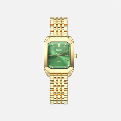 Premium 14k Gold Stainless Steel / Green