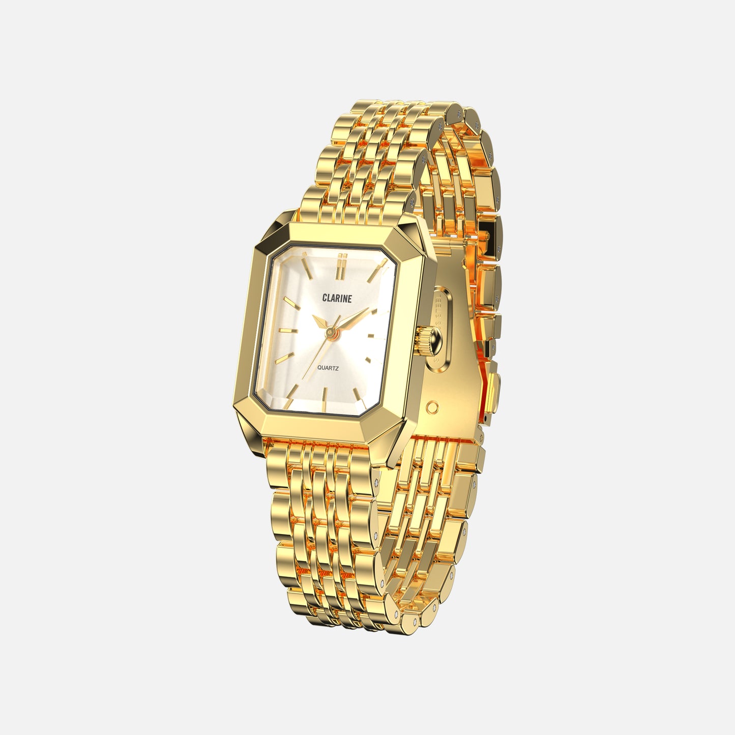 Premium 14k Gold Stainless Steel / White
