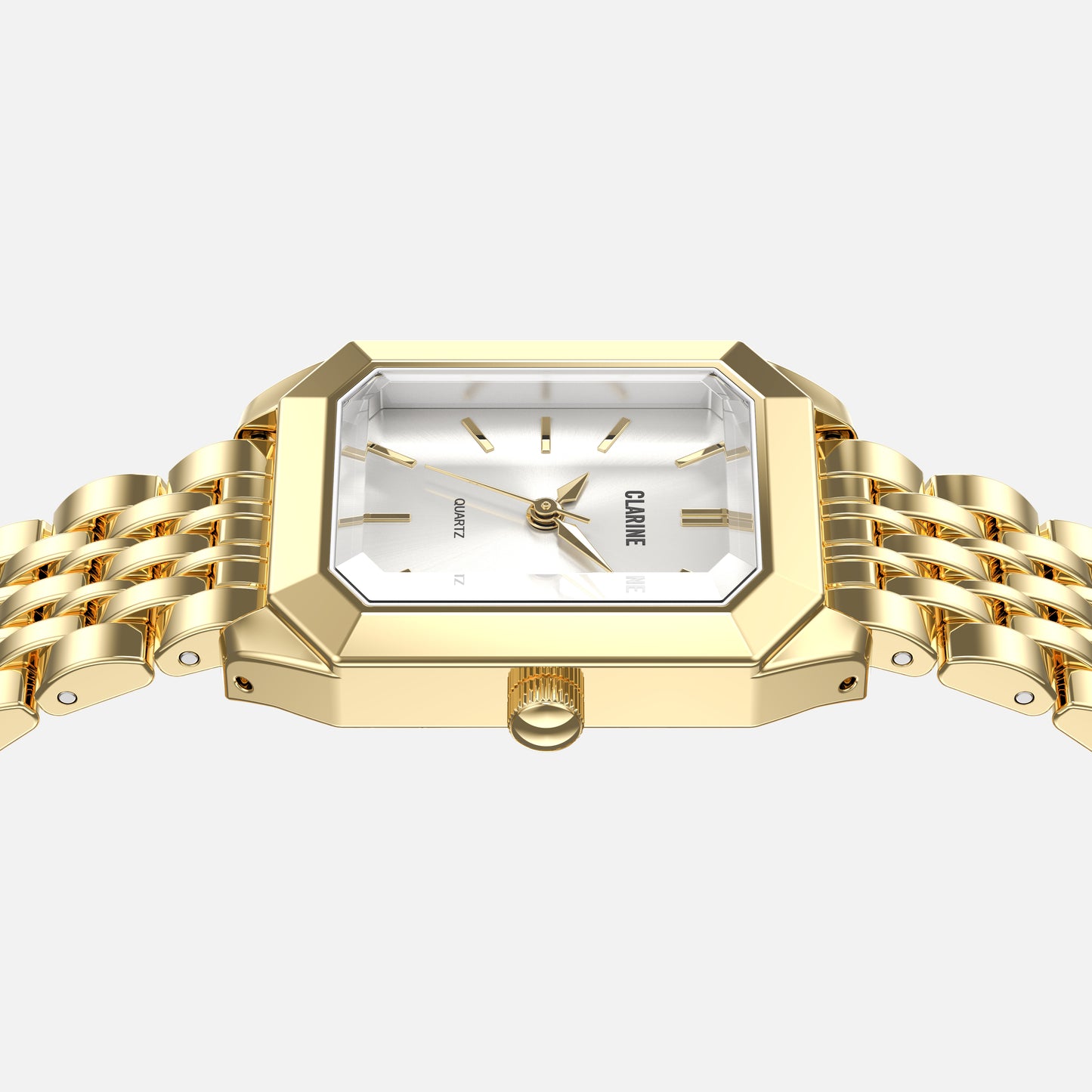 Premium 14k Gold Stainless Steel / White