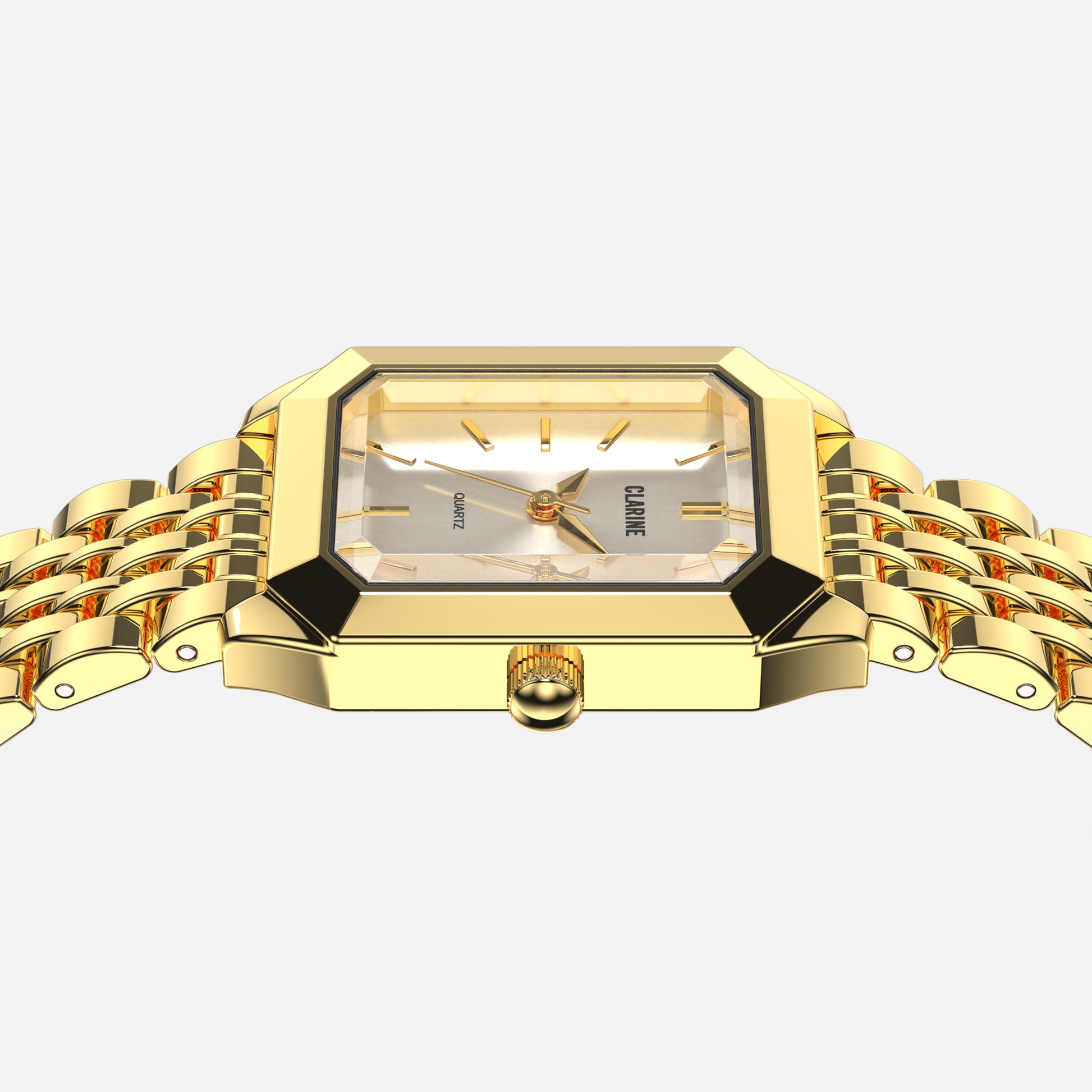 Premium 14k Gold Stainless Steel / White