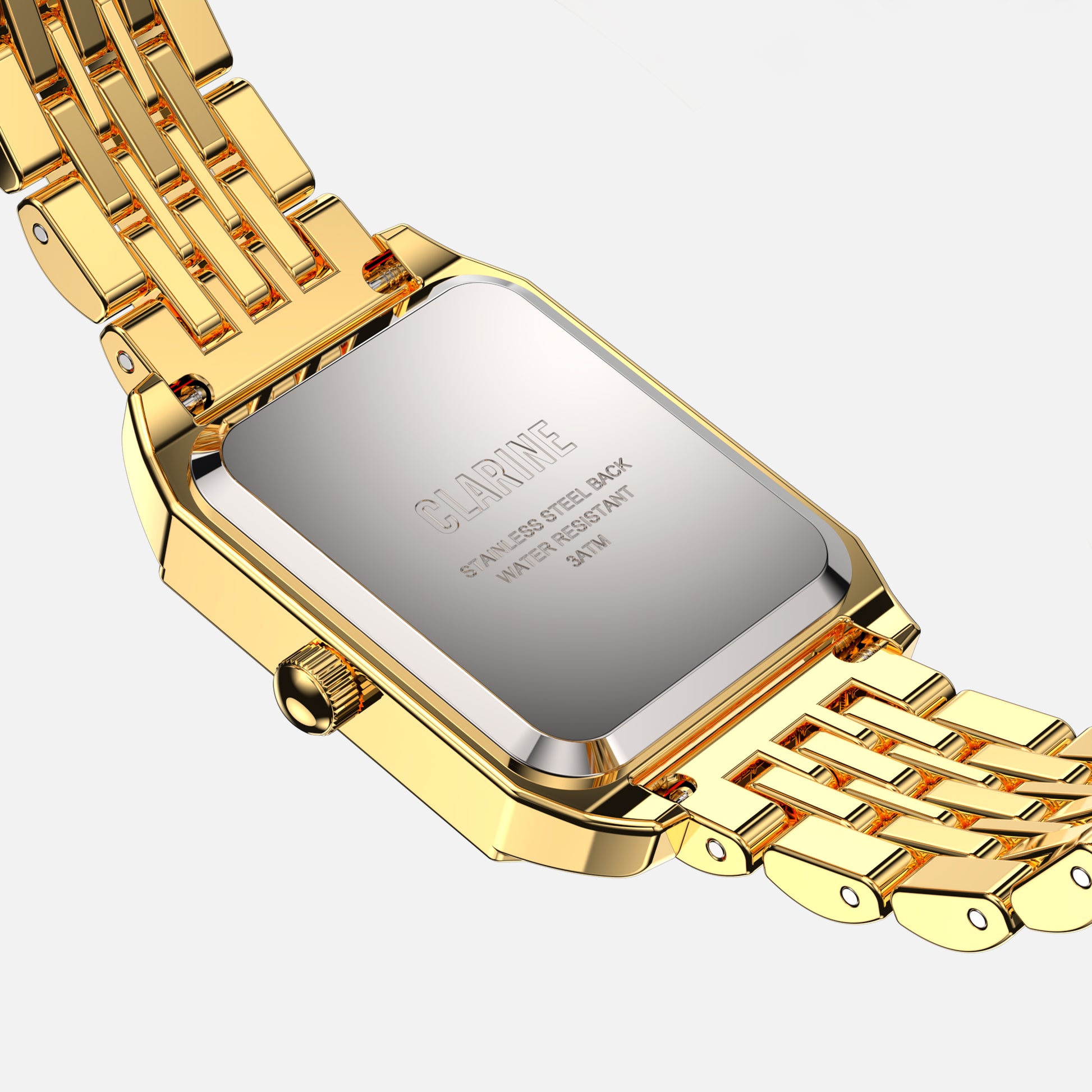 Premium 14k Gold Stainless Steel / White