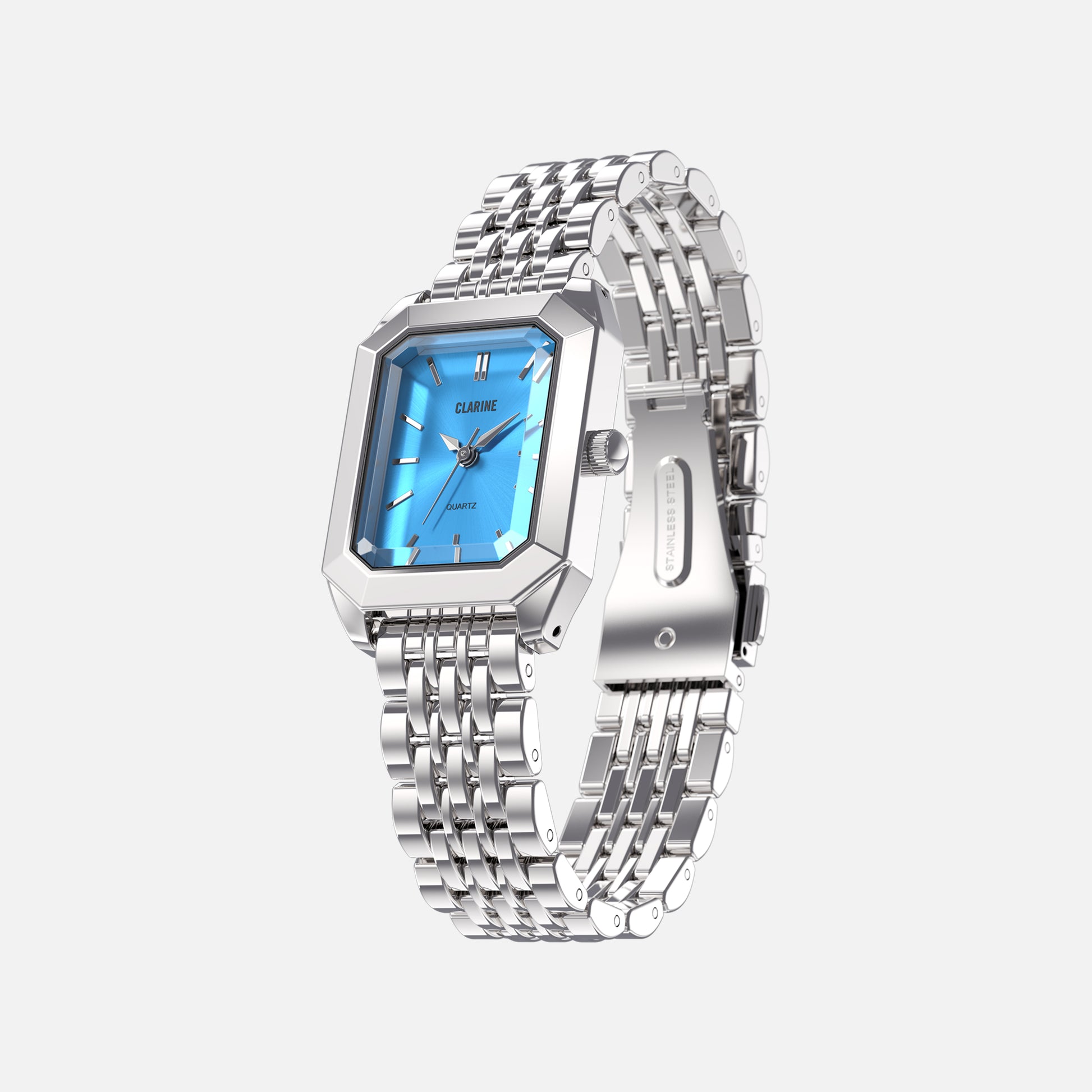 Premium Stainless Steel / Blue