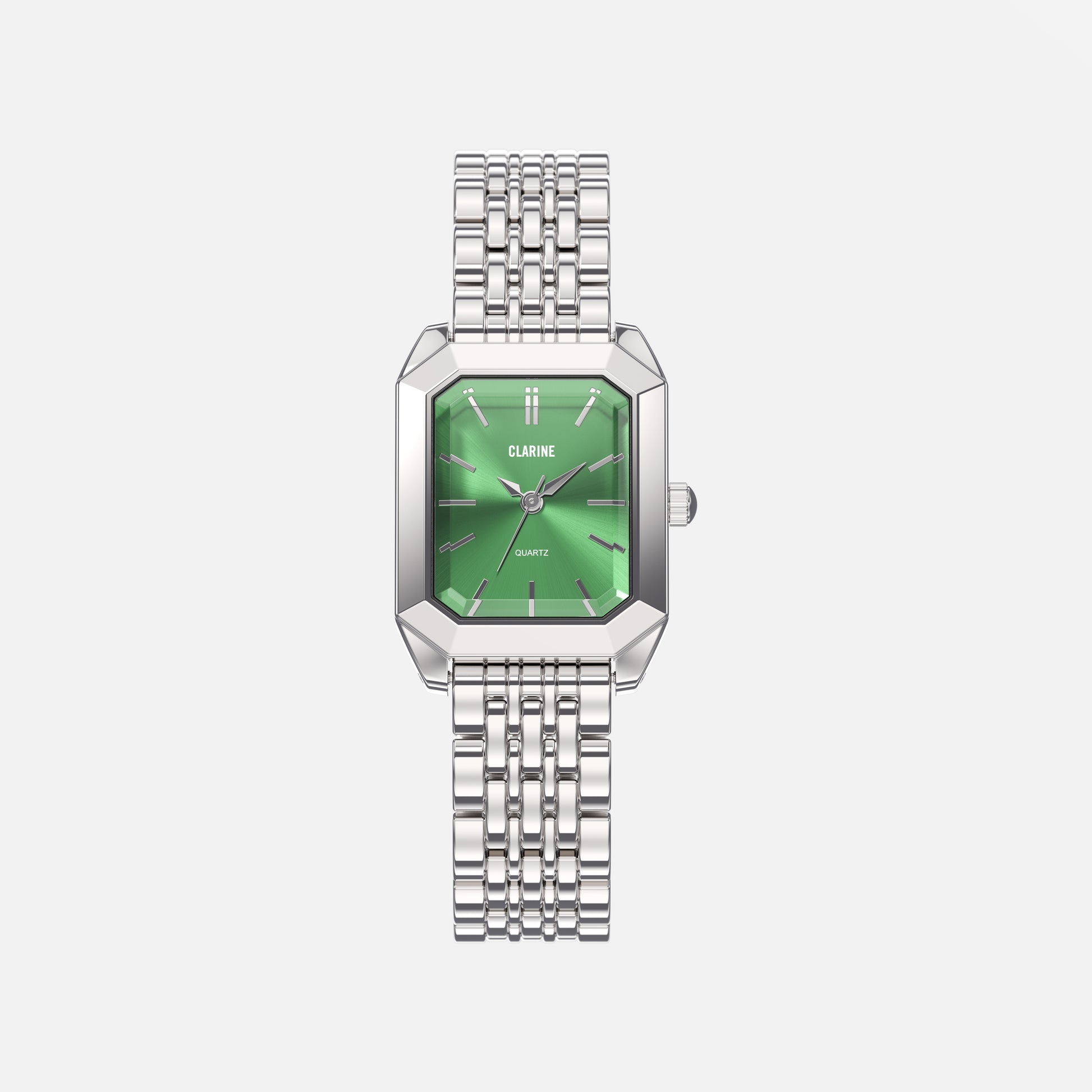 Premium Stainless Steel / Green