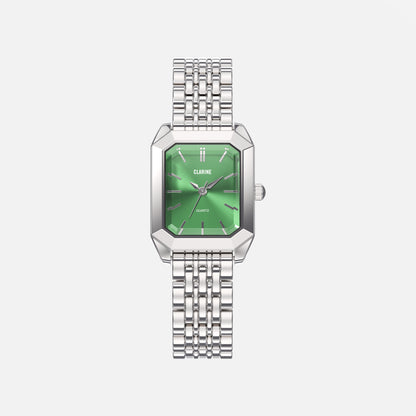 Premium Stainless Steel / Green