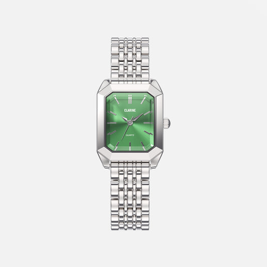 Premium Stainless Steel / Green