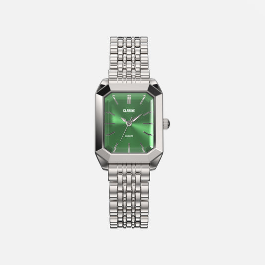 Premium Stainless Steel / Green