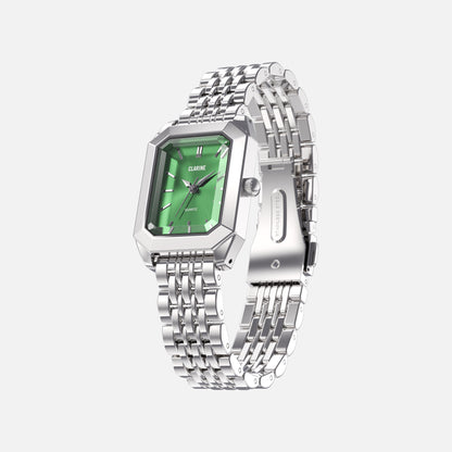 Premium Stainless Steel / Green