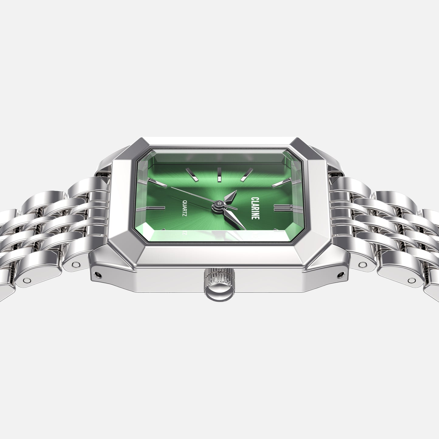 Premium Stainless Steel / Green