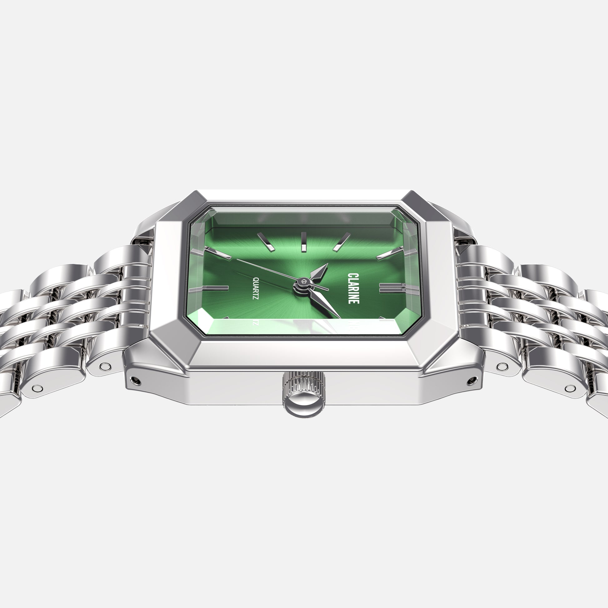 Premium Stainless Steel / Green