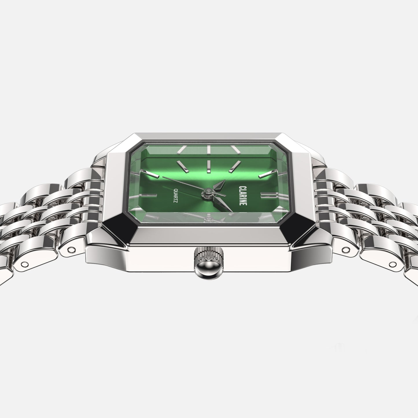 Premium Stainless Steel / Green
