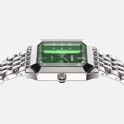 Premium Stainless Steel / Green