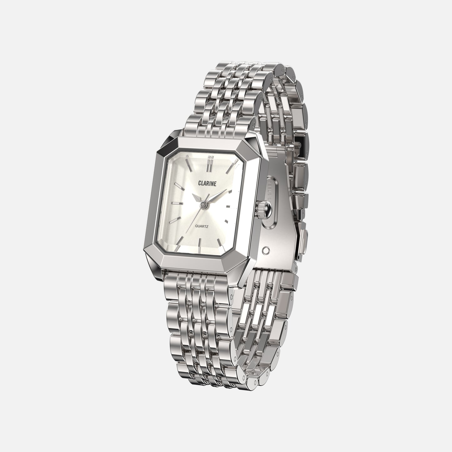 Premium Stainless Steel / White