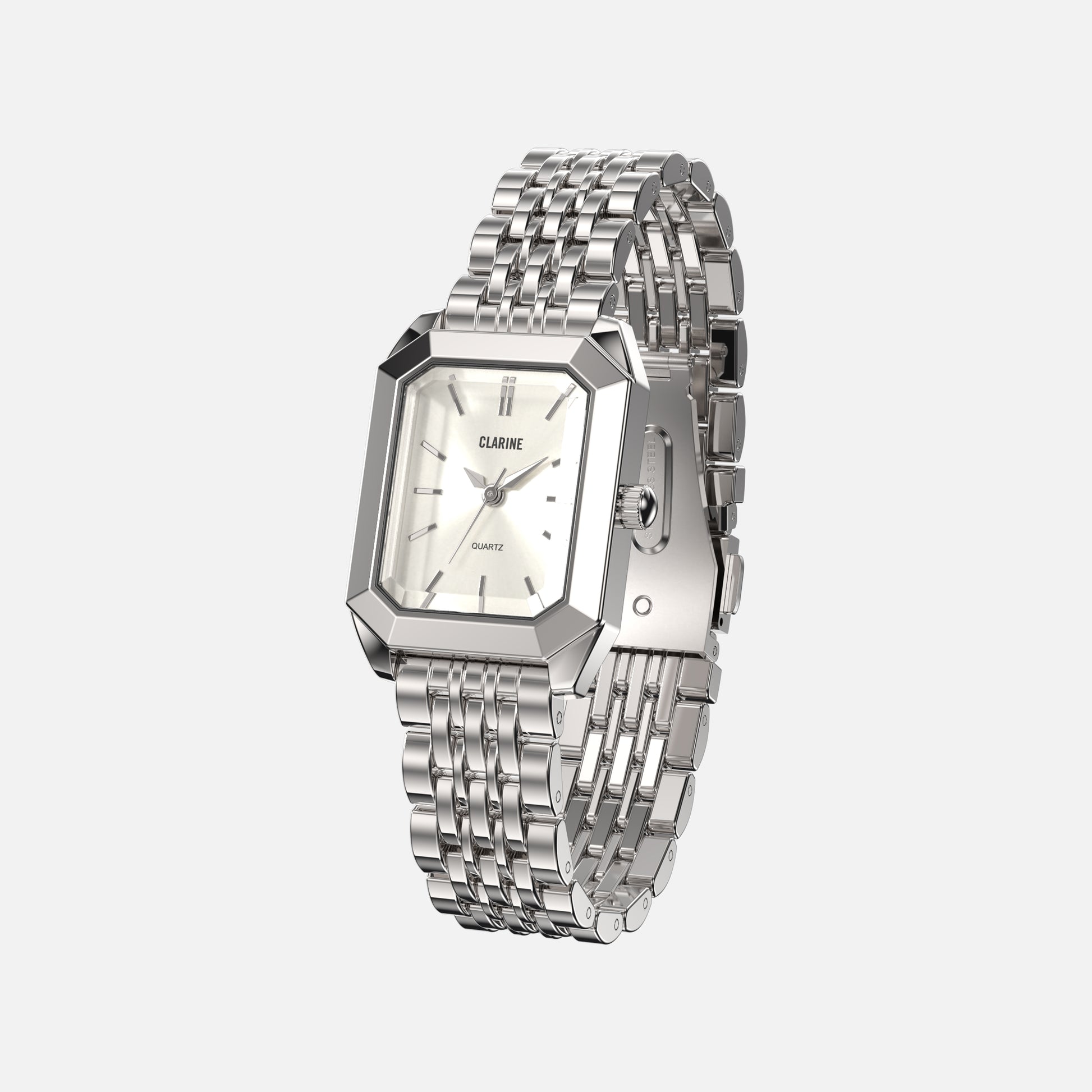 Premium Stainless Steel / White