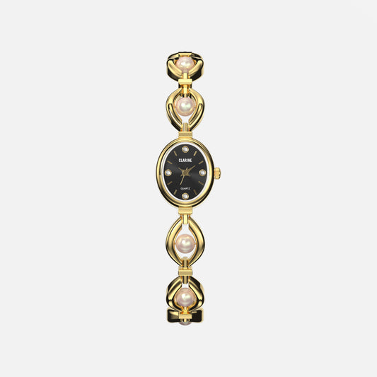 Premium 14k Gold Stainless Steel / Black
