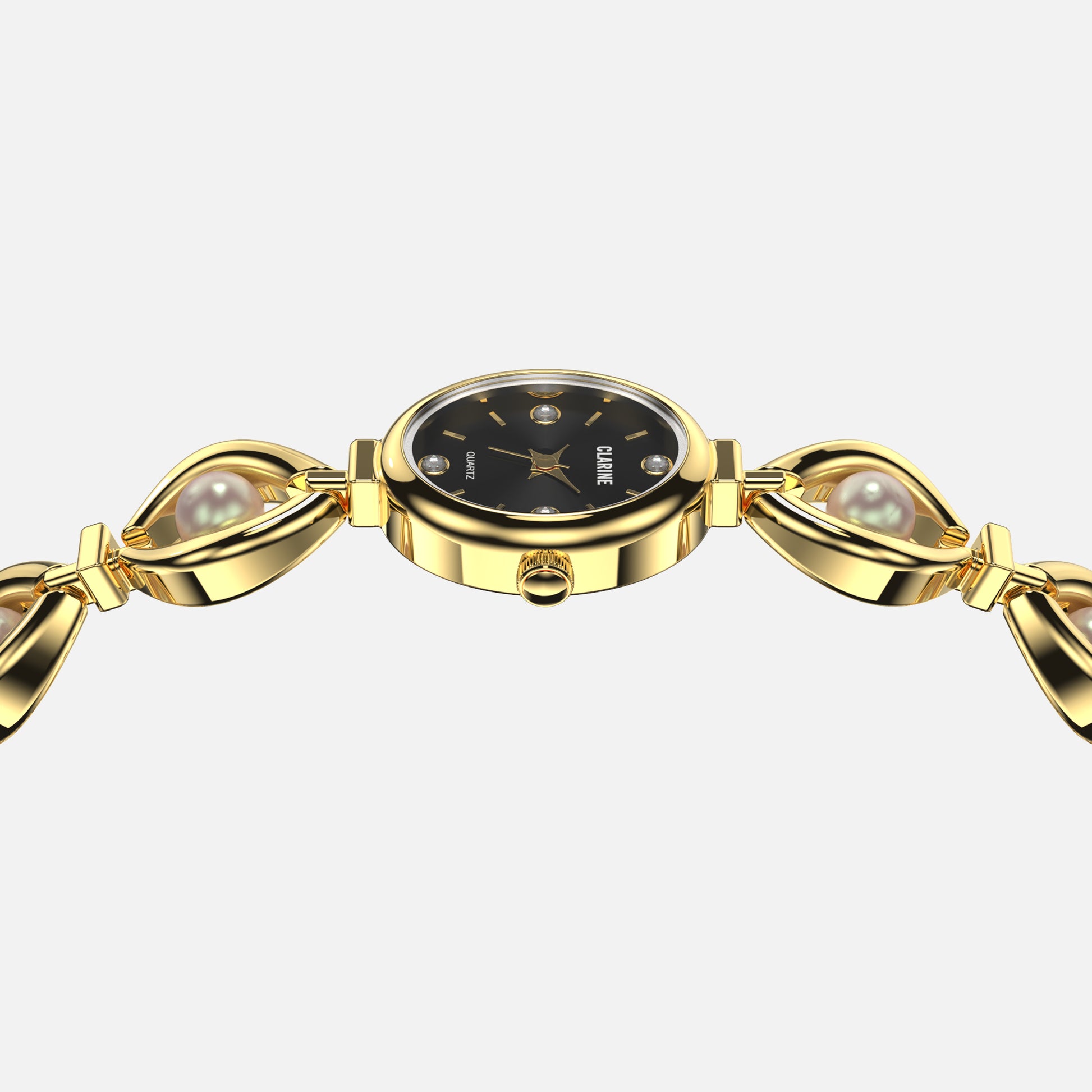 Premium 14k Gold Stainless Steel / Black