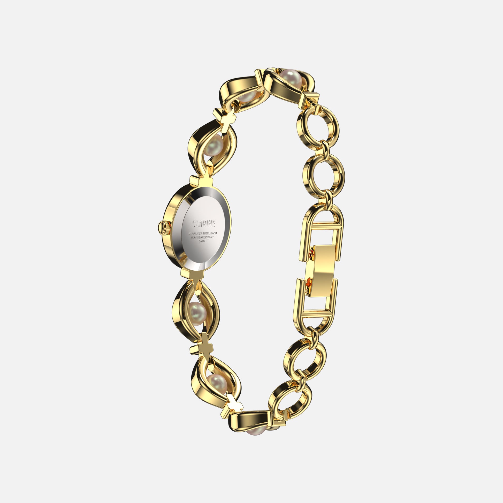 Premium 14k Gold Stainless Steel / Black