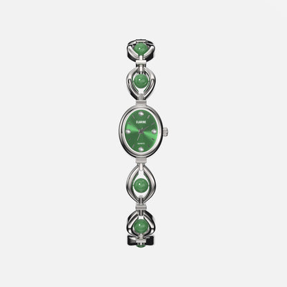 Premium Stainless Steel / Green