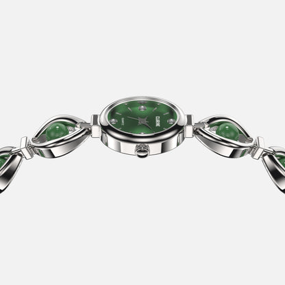 Premium Stainless Steel / Green