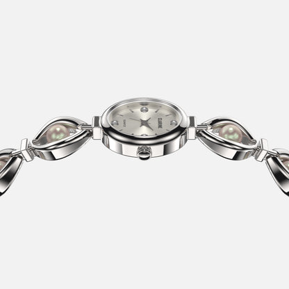 Premium Stainless Steel / White