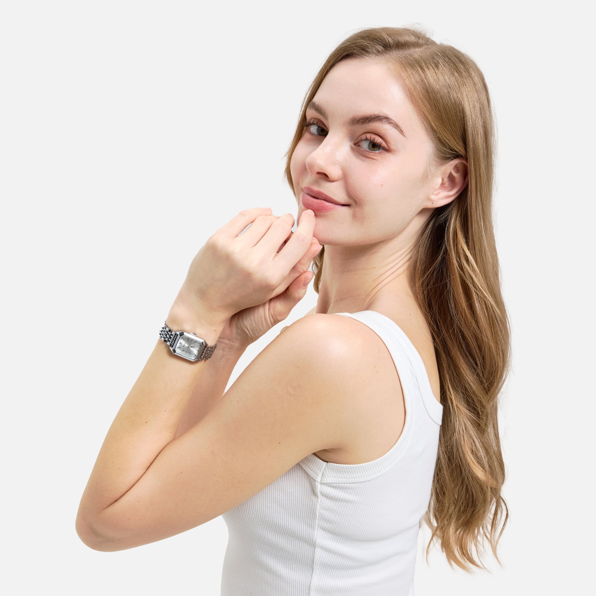 Premium Stainless Steel / White